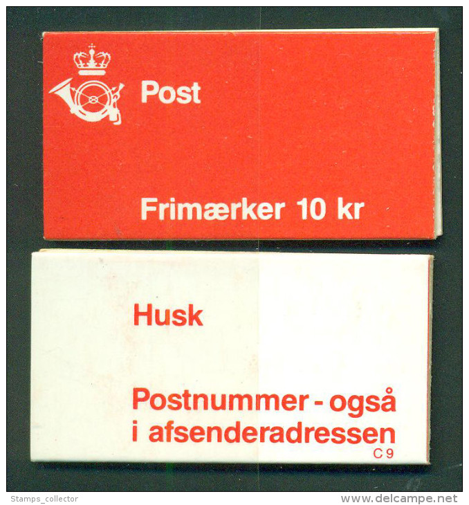 Denmark.  C. 9, Complet Booklets, Very Fine MNH - Carnets