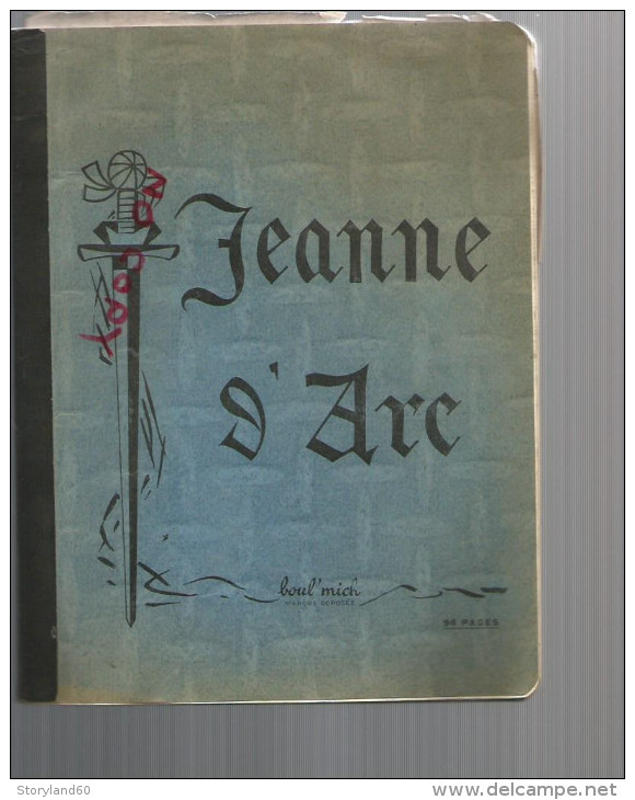 Cahier Jeanne D'arc 96 Pages Dans Son Jus , Géographie - J