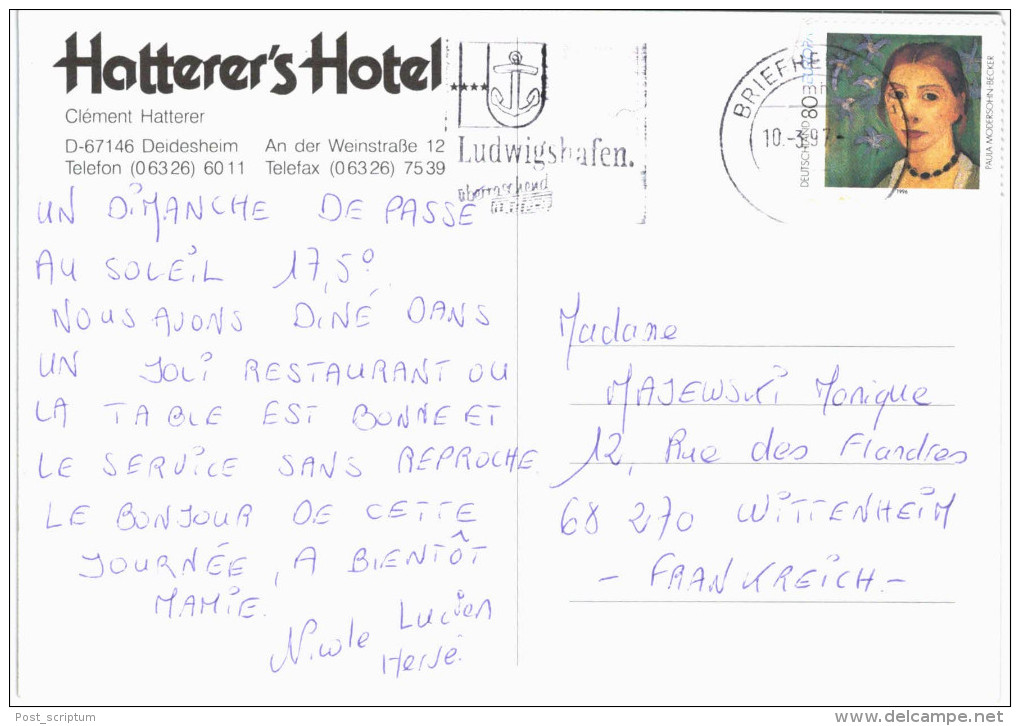 Allemagne - Deidesheim Hatterer's Hotel - Deidesheim