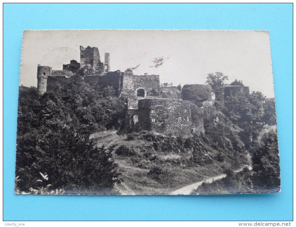 Les Ruines Du Château ( N° 715 ) Anno 1958 ( Zie Foto Details ) !! - Bourscheid