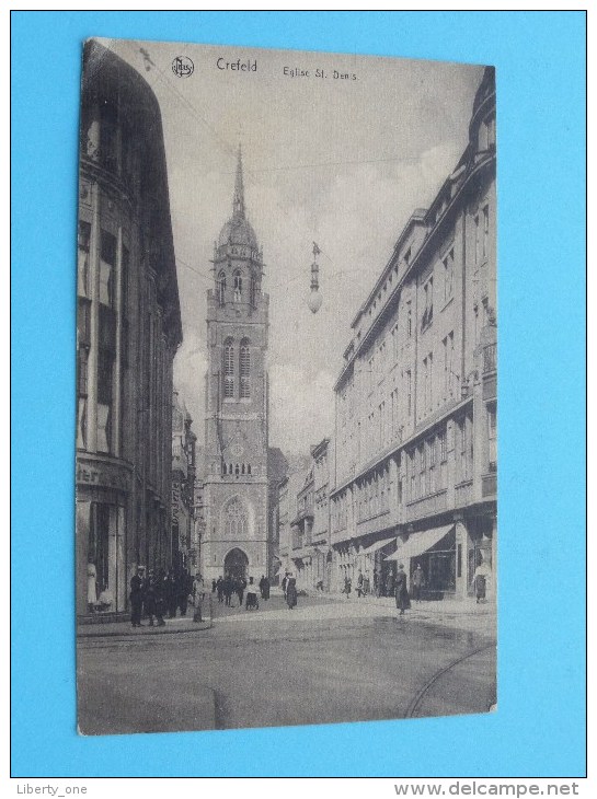 Eglise St. DENIS CREFELD () Anno 1920 ( Zie Foto Details ) !! - Autres & Non Classés