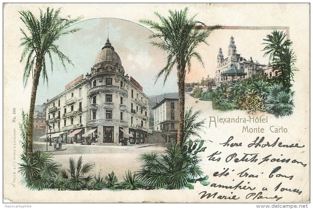Monte Carlo : Alexandra Hôtel - Hôtels