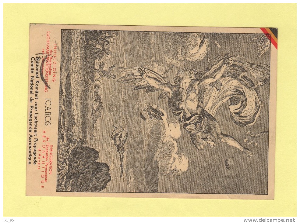 Exposition Aeronautique - Belgique - Congo Belge - 1937 - Cartas & Documentos