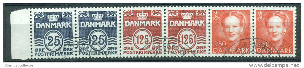 Denmark.  HS 16, Complet Booklets Pane,  Very Fine  Used - Carnets