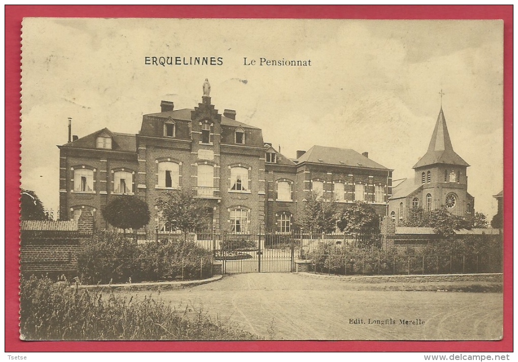 Erquelinnes - Le Pensionnat - 1912 ( Voir Verso ) - Erquelinnes