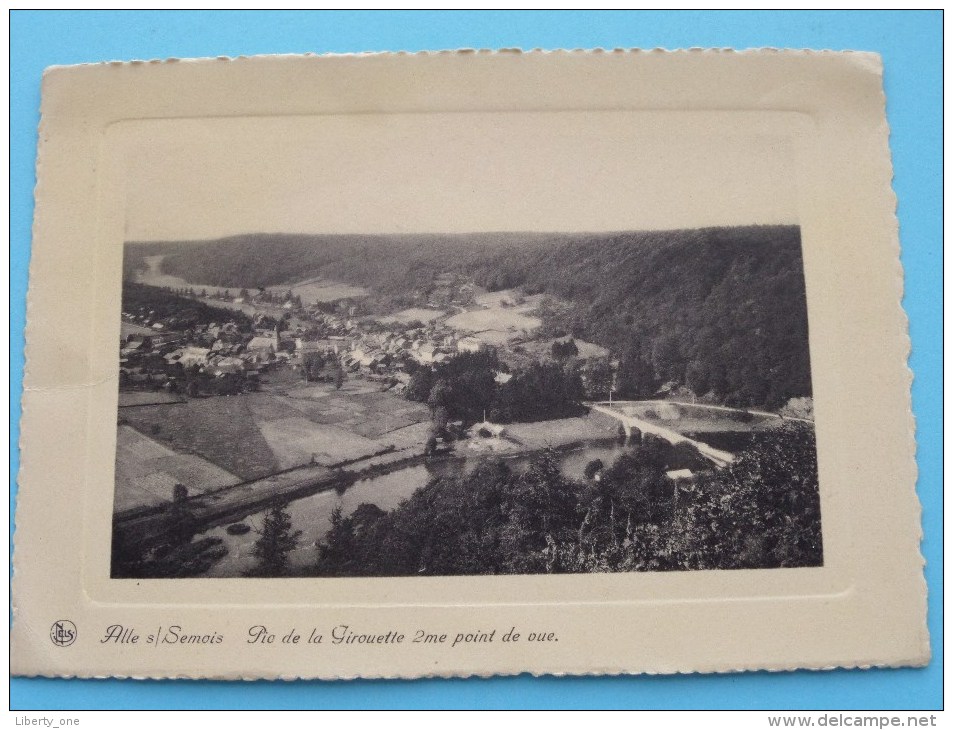 Alle S/ Semois Pic De La Girouette 2me Point De Vue / Anno 1937 ( Zie Foto Details ) !! - Vresse-sur-Semois