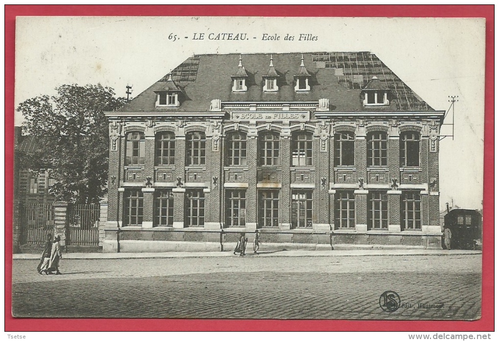 59 - Le Cateau - Ecole Des Filles - 1925 ( Voir Verso ) - Le Cateau