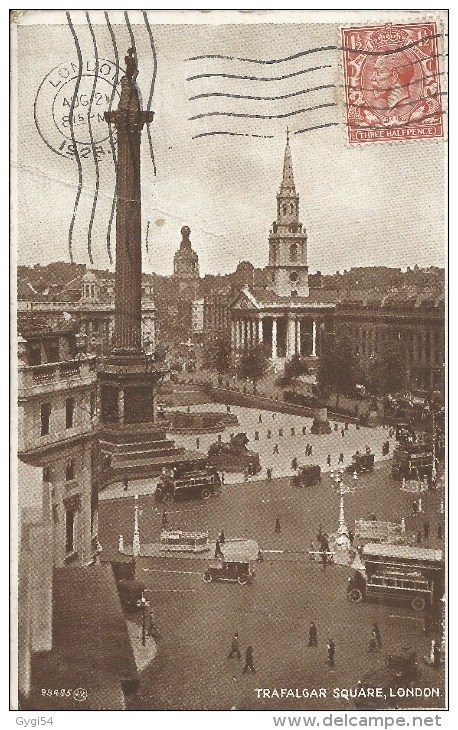 Trafalgar Square , LONDON - Trafalgar Square