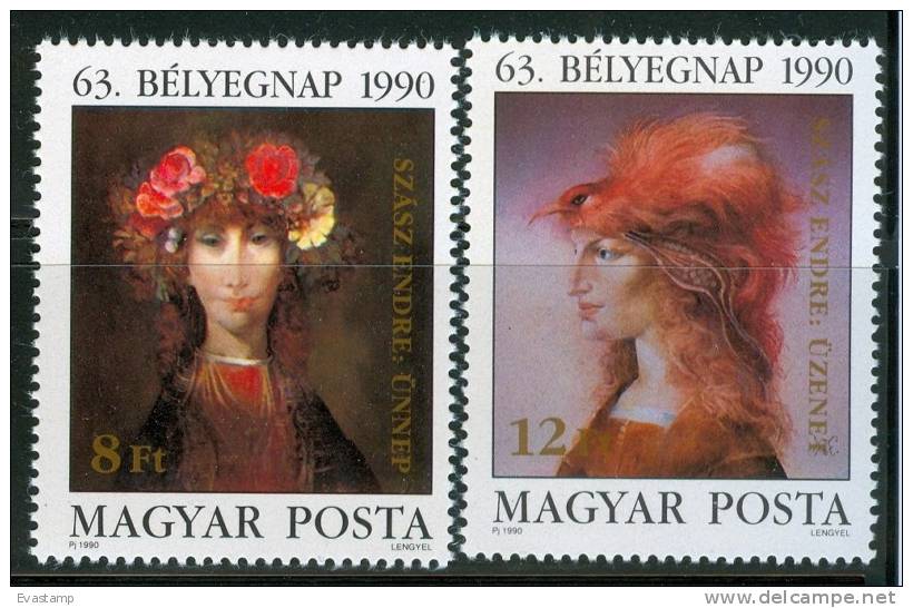 HUNGARY - 1990. 63rd Stampday Cpl.Set MNH! - Neufs