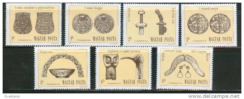 HUNGARY - 1984.Archaeological Discoveries Cpl.Set MNH!! - Neufs