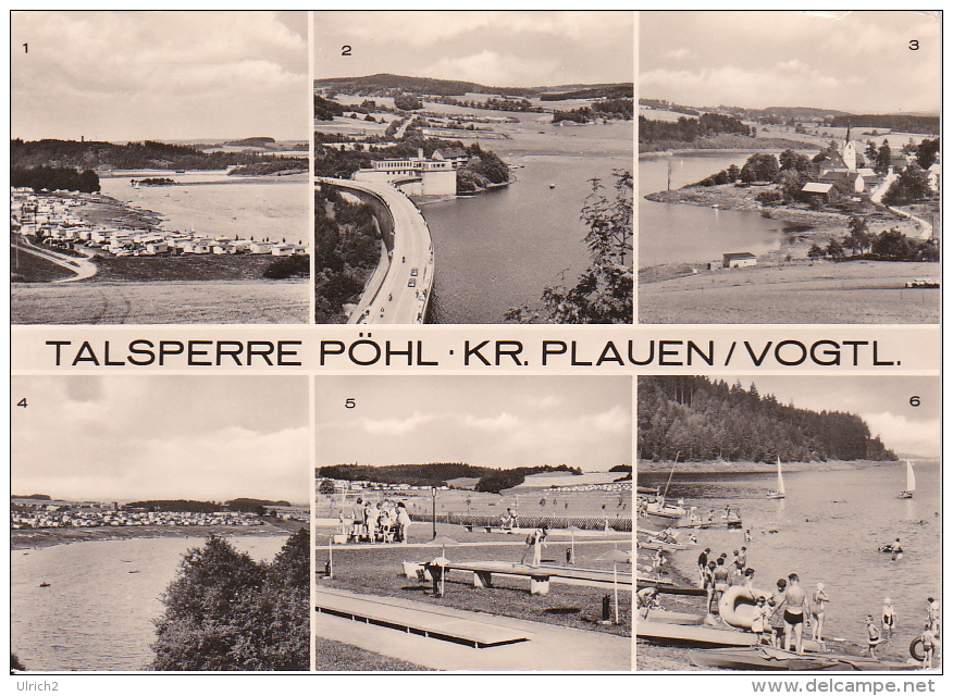 AK Talsperre Pöhl - Kr. Plauen - Mehrbildkarte  (17422) - Poehl