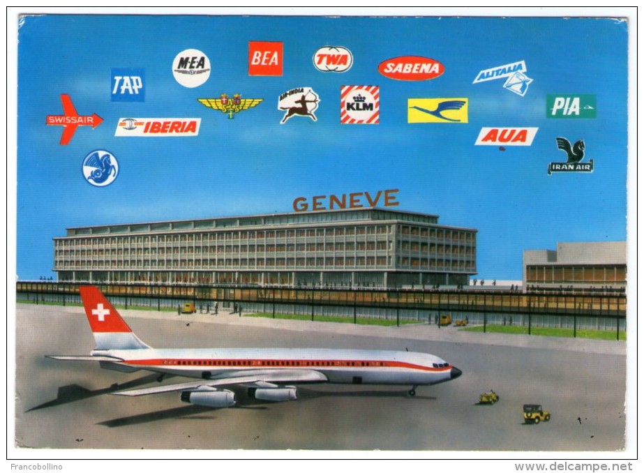 SWITZERLAND - AEROGARE DE GENEVE-COINTRIN / AIRPORT / AEROPORT / AEROPORTO / AVIATION - Aerodromi