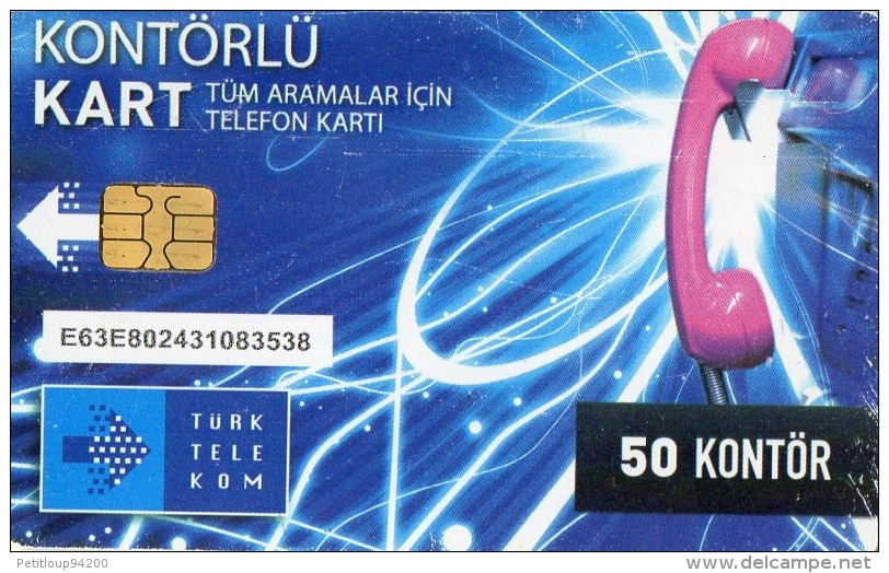 TELECARTE TURQUIE  50   Poste Télephone - Telefoni