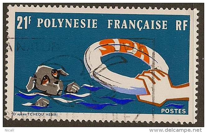 FRENCH POLYNESIA 1974 21f SPA SG 179 U #OF413 - Neufs