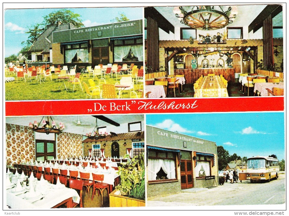 Hulshorst - Café-Restaurant ´De Berk´ - In- En Exterieur ; ROBOTS-ORKEST - AUTOBUS/COACH - Gelderland / Nederland - Nunspeet