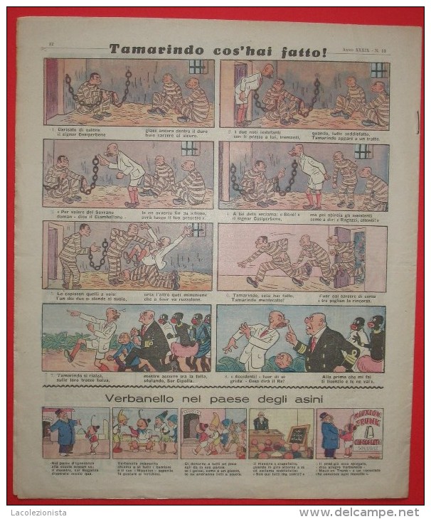 356/1  CORRIERE DEI PICCOLI   30 MARZO 1947 N.13  SENZA PIEGA CENTRALE SUPPLEMENTO SETTIMANALE - Corriere Dei Piccoli