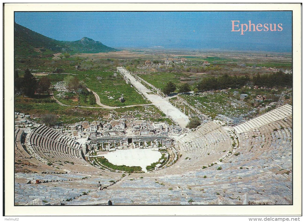 EPHESUS Ephèse Turquie - dépliant 12 cartes Monuments Ville ancienne - temple d´Artémis (voir détails 24scan) GF125