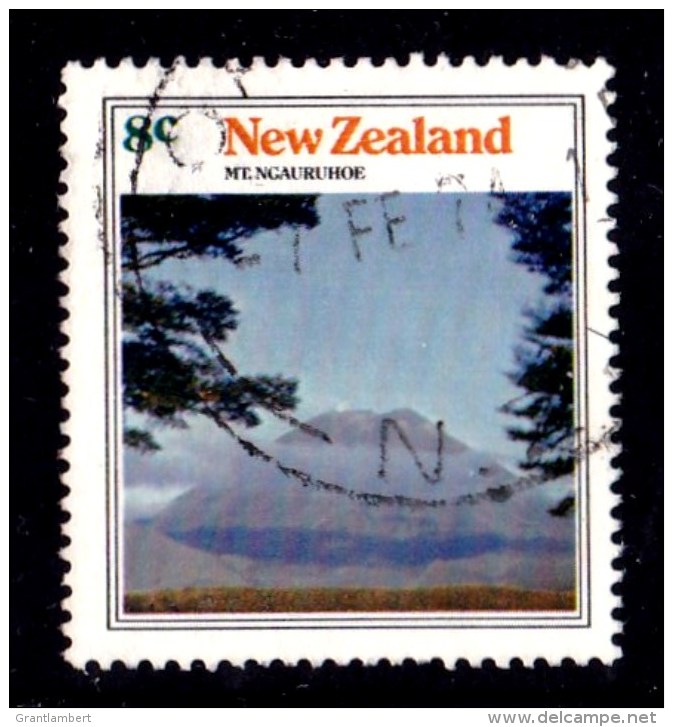 New Zealand 1973 Mountain Scenery 8c Mt. Ngauruhoe Used - - - - Used Stamps