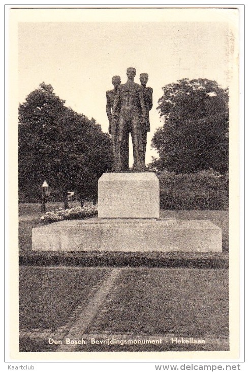 Den Bosch - Bevrijdingsmonument - Hekellaan  - 1955 - Noord-Brabant / Nederland - 's-Hertogenbosch