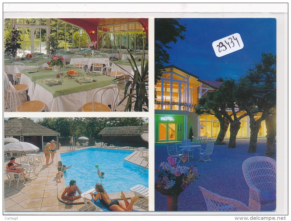 CPM GF-29434- 40 - Saubusse Les Bains - Multivues De L'hôtel Du Complexe Thermal-Envoi Gratuit - Otros & Sin Clasificación