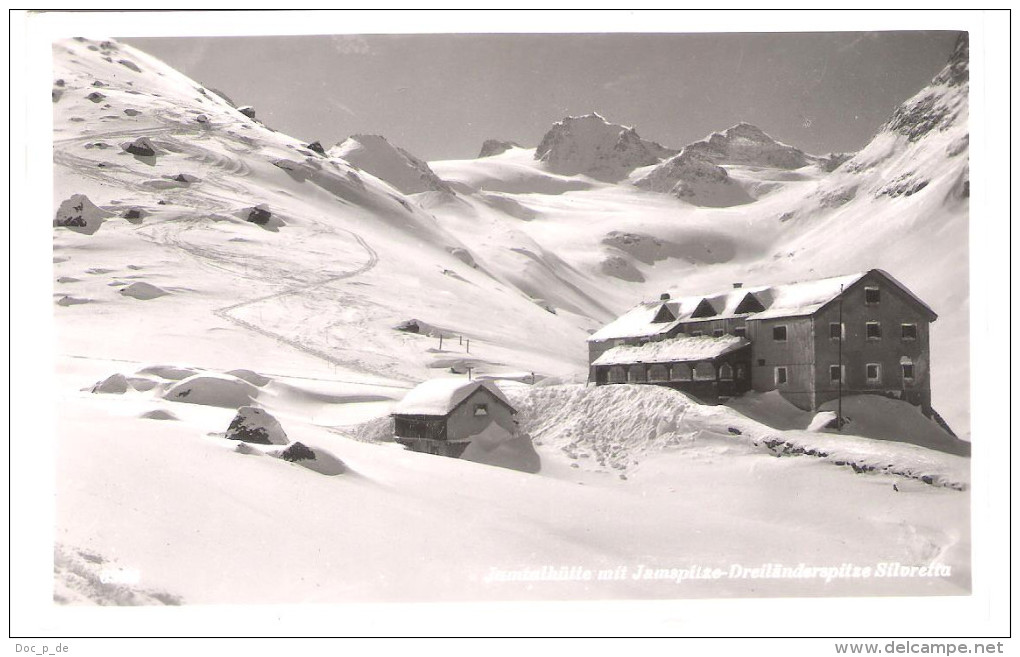 Österreich - Galtür  - Jamtalhütte Mit Jamspitze Dreiländerspitze Silvretta - Tirol - Galtür