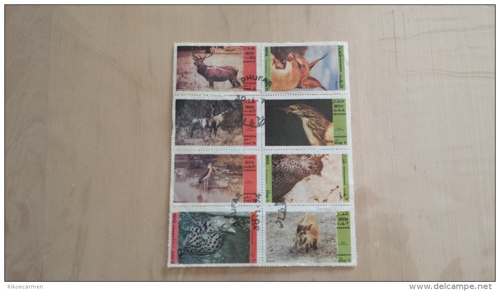 DHUFAR Cindarella Fauna Animal Animals Fine Used Mini Sheet Ms Bf - Autres & Non Classés