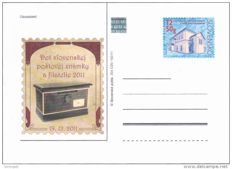 Slowakei GS 'Tag Der Briefmarke, Hist. Briefkasten' / Slovakia 'Stamp Day, Historic Mailbox' **/MNH 2011 - Poste