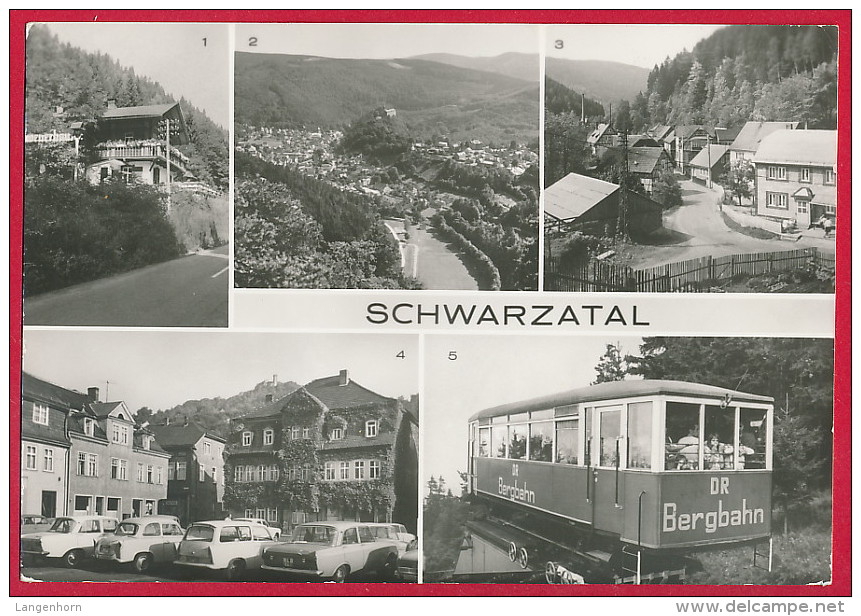 Foto-AK ´Schwarzburg / Schwarzatal' (LK Saalfeld-Rudolstadt) - Saalfeld