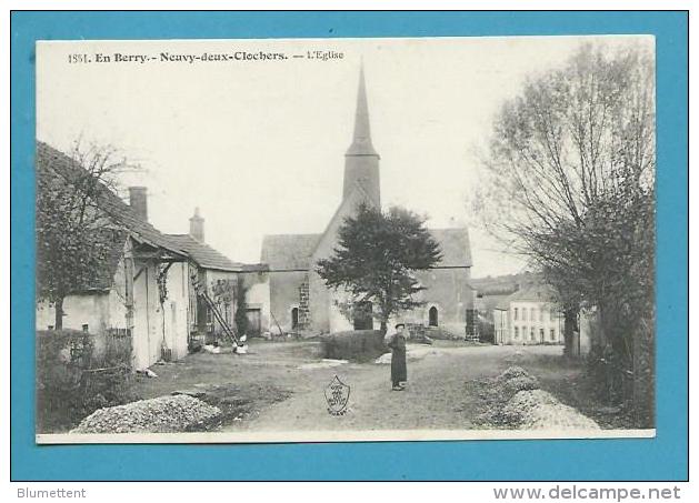 CPA 1851 - En BERRY L'Eglise NEUVY-DEUX-CLOCHERS  18 - Other & Unclassified