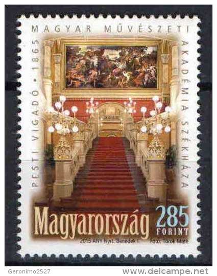 HUNGARY 2015 EVENTS 150 Years Of Hungarian ARTS ACADEMY - Fine Set MNH - Neufs