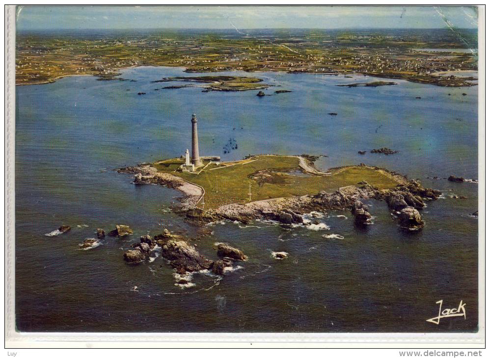 PLOUGUERNEAU - Le Phare De L'ile Vierge , Vue Aerienne - Plouguerneau