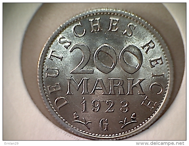 Allemagne 200 Mark 1923 G  TTB - 200 & 500 Mark