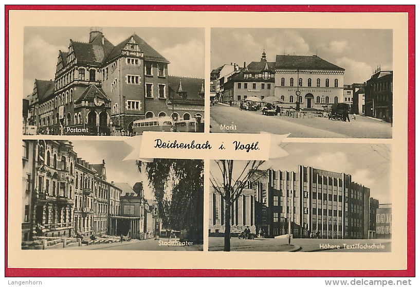 Foto-AK 'Reichenbach Im Vogtland' (Vogtlandkreis) ~ 1965 - Reichenbach I. Vogtl.