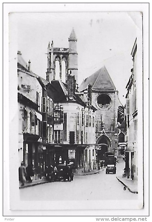 Rue Et Eglise De MELUN - Autres & Non Classés