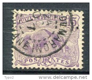 GUYANE - Yv. N° 54 (o) 15c  Obl MARONI Cote 1,3 Euros BE - Usati