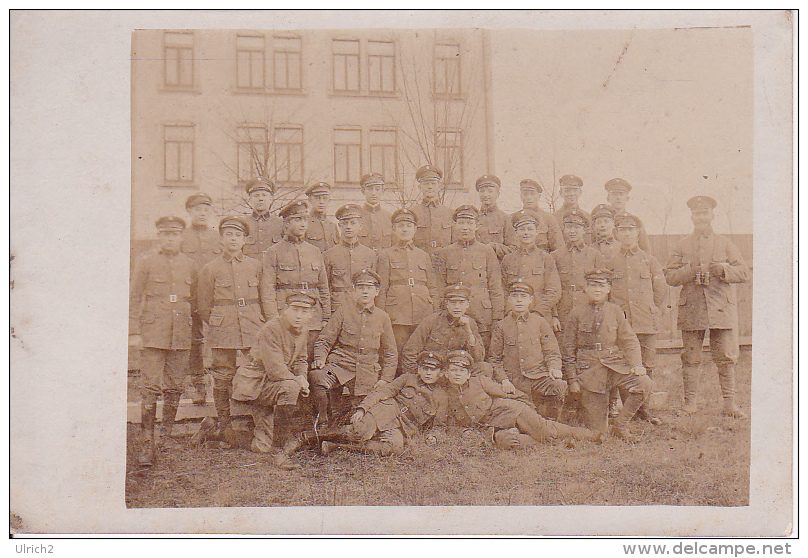 AK Foto Gruppe Deutsche Soldaten - Peine - 1916 (17447) - War 1914-18