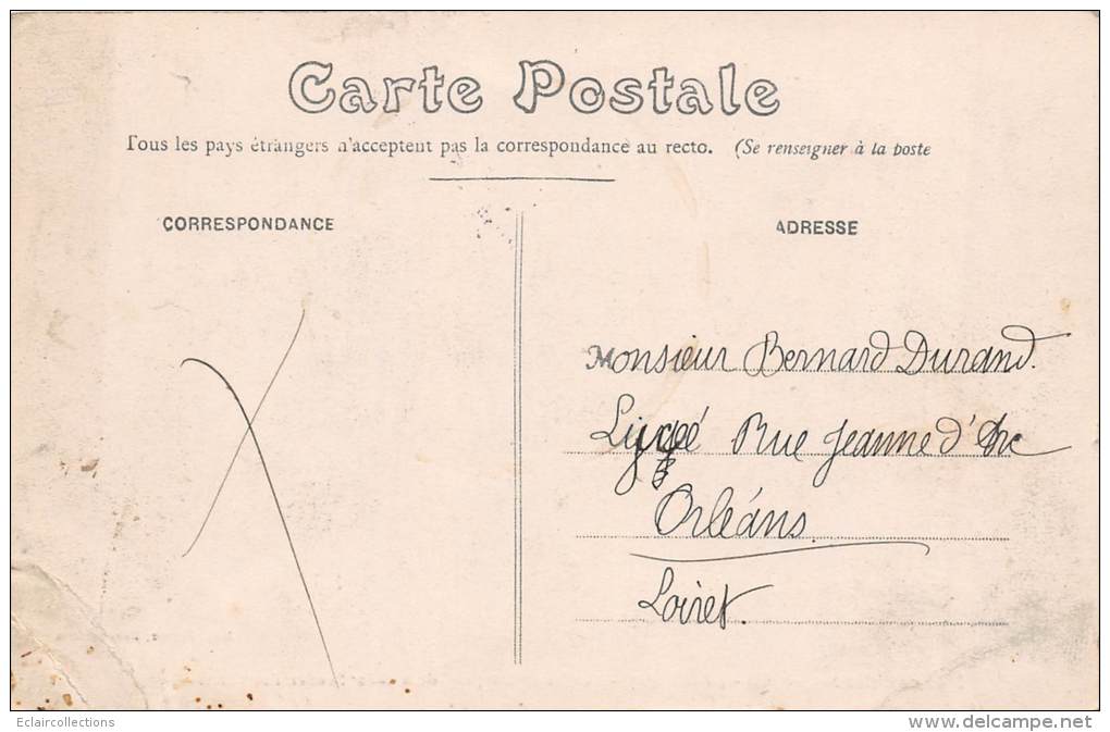 Mondoubleau    41    Remise Du Drapeau De La 2082 Eme Section Des Vétérans Avril 1907 - Andere & Zonder Classificatie