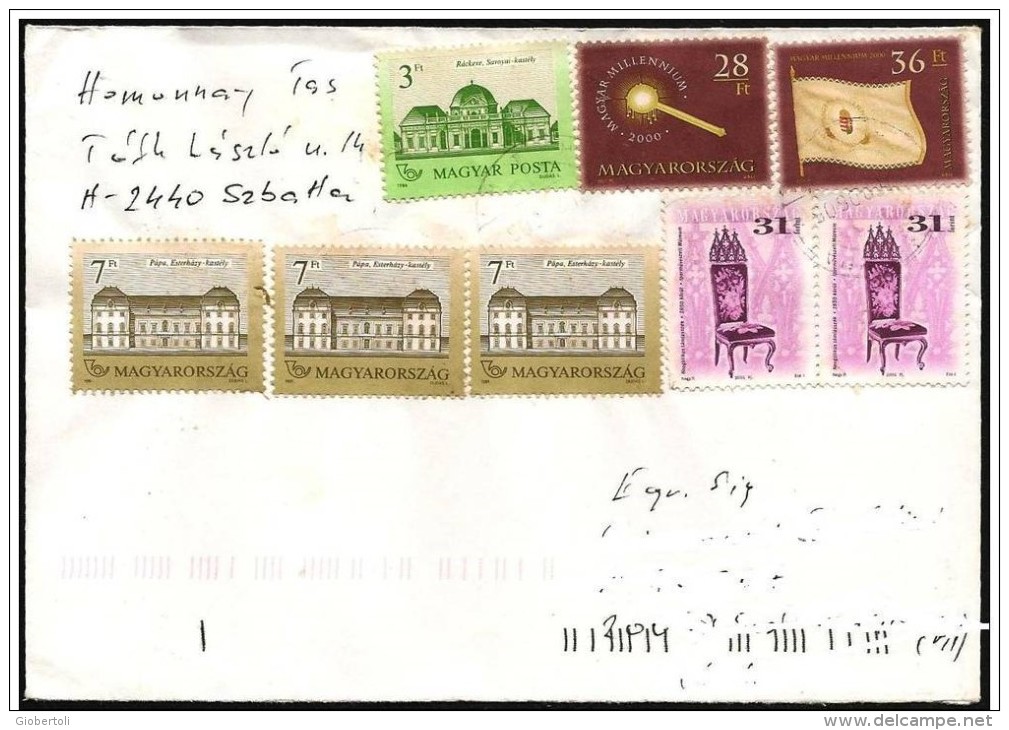 Ungheria/Hongrie: Busta, Cover, Enveloppe, Envelope, Storia Postale, Postal History, Histoire Postale - Brieven En Documenten