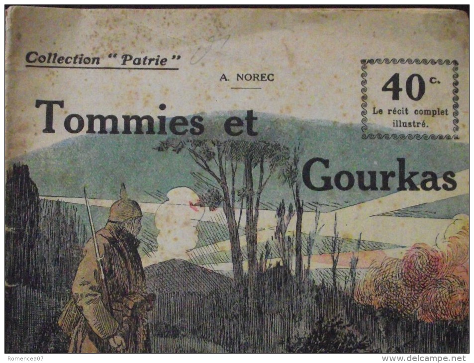 TOMMIES Et GOURKAS - Coll. "Patrie" - Année 1917 - Revue Patriotique - Guerre 1914-18 - WW1 - A Voir ! - 1900 - 1949