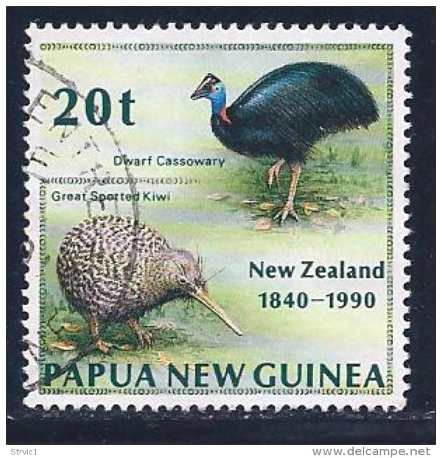 Papua New Guinea, Scott # 739 Used Birds, 1990 - Papua-Neuguinea