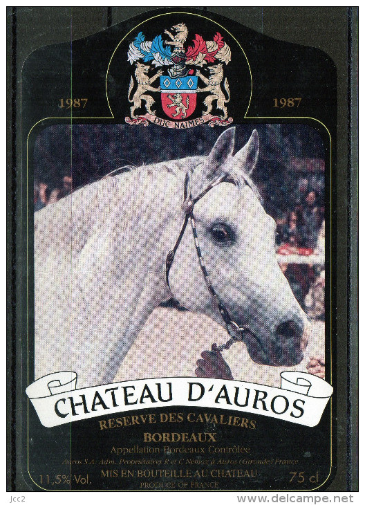 Sports - Cheveaux - Chateau D´Auros 1987 - Pferde