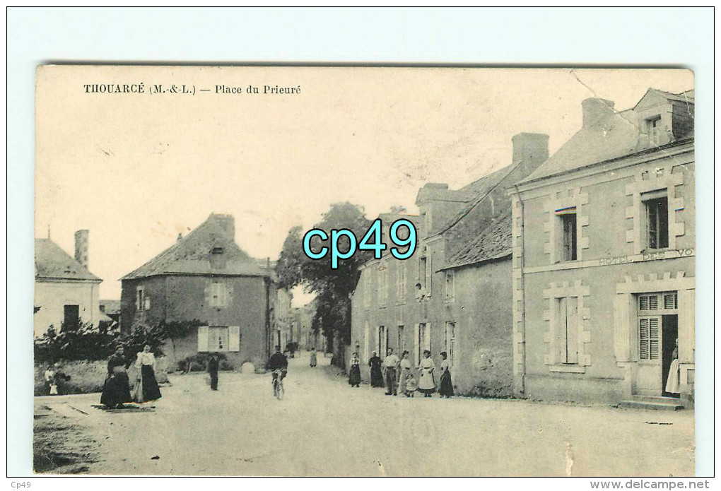 Br - 49 - THOUARCE - Place Du Prieure - RARE Et INCONNUE - édition ? - Thouarce