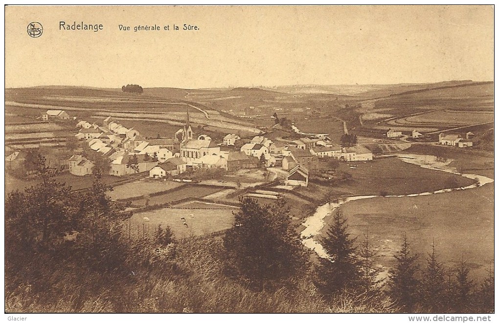 RADELANGE - Vue Générale Et La Sûre - Edit. M.Prom-Goetz Martelange - Martelange