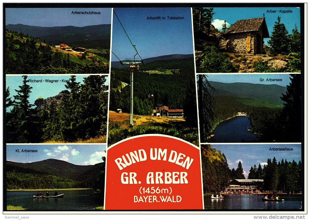 Bayer. Wald  -  Rund Um Den Gr. Arber  -  Ansichtskarte Ca. 1981    (4953) - Bodenmais