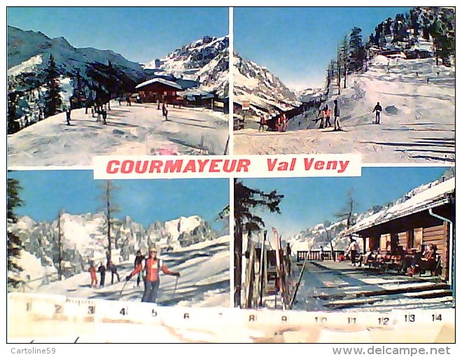 7 CARD VAL D'AOSTA COURMAYEUR  THUILE  BRUSSON   VB1967/85  EY4044 - Autres & Non Classés