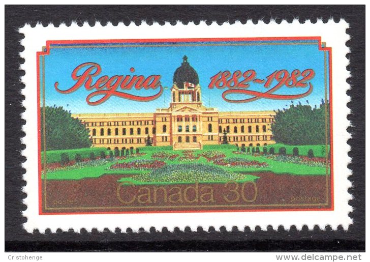 Canada 1982 Regina Centenary MNH - Unused Stamps