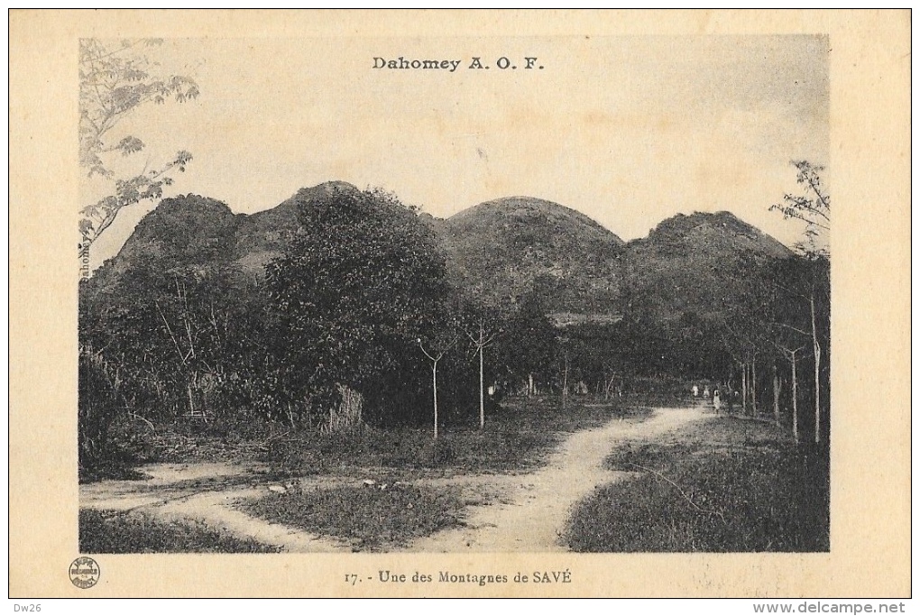 Dahomey A.O.F. - Une Des Montagnes De Savé - Carte Non Circulée - Dahome