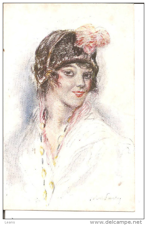 ABEL BAIVRE   Figure De Femme   No 266   P J GALLAIS - Faivre