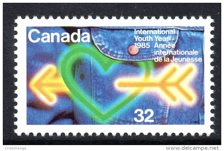 Canada 1985 International Youth Year MNH - Ungebraucht