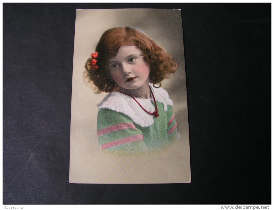 ==  Schönes Mädchen Motiv, Mädchen, Portrait, Fillet, Girl, Child   1918 - Abbildungen